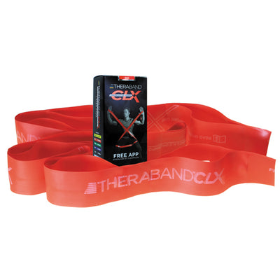 Theraband Consecutive Loops Red 5' Individual  9-Loop (Thera-Band Exercise Band) - Img 1