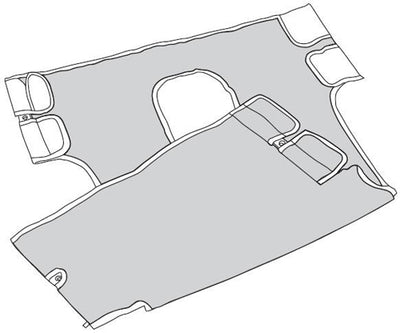 Sling - Mesh Seat Only (Patient Lifters, Slings, Parts) - Img 2