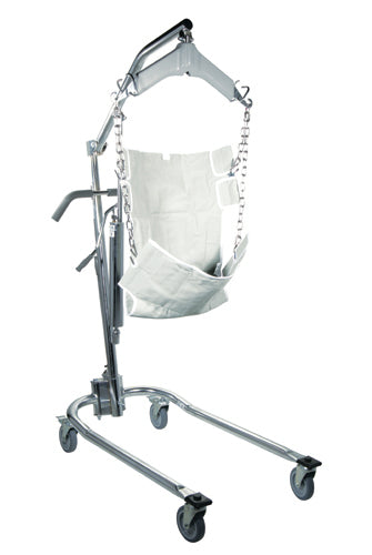 Patient Lift-Manual Hydrau w/6 Point Cradle & Chains -Drive (Patient Lifters, Slings, Parts) - Img 1