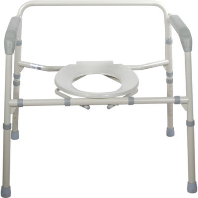 Bariatric Folding Commode 650 lb. Capacity (Bedside Commodes) - Img 2