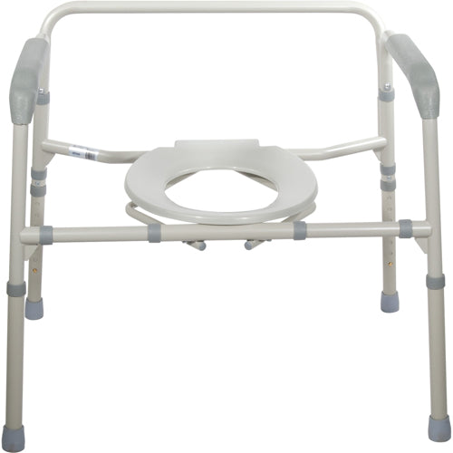 Bariatric Folding Commode 650 lb. Capacity (Bedside Commodes) - Img 2