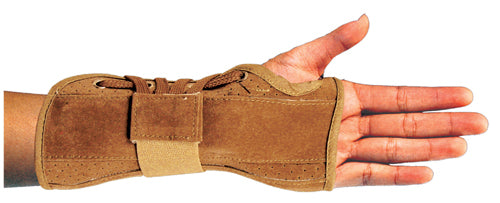 Bell-Horn Wrist Brace  Suede X-Small Left  4.5 -5.5