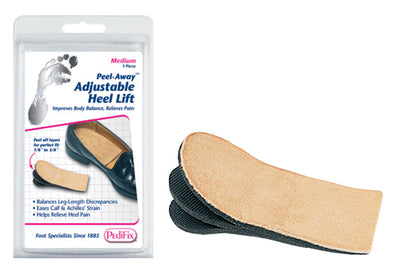 Adjust-A-Heel Lift  Medium Womens size 8-10 / Mens 6-8 (Heel Cushions & Pads) - Img 1