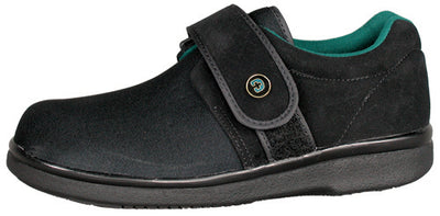 Gentle Step Diabetic Shoe W-7¯  M-6  Wide  Black pr (Diabetic Shoes) - Img 1