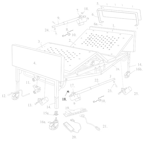 Quick Release Spring Knob For Bed Motor (Beds, Parts & Accessories) - Img 1