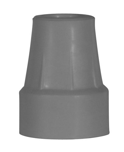 Crutch Tips Retail (pr) Grey Fits Cane/Crutch(7/8 diam)H/D (Crutch - Accessories) - Img 1