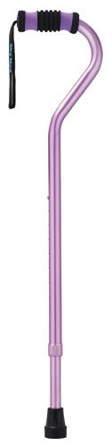 Standard Offset Walking Cane Adjustable Aluminum Purple (Canes - Aluminum) - Img 1