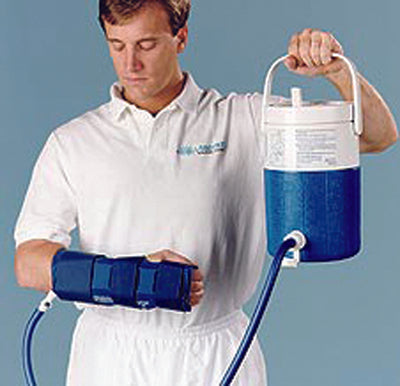 Aircast Hand and Wrist Cryo- Cuff w/ Cooler (Wrist Braces & Supports) - Img 1