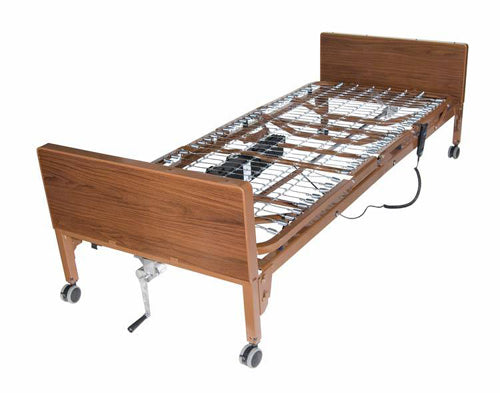 Ultra-Lite Plus Semi-Electric Bed w/Full Length Side Rails (Beds, Parts & Accessories) - Img 1