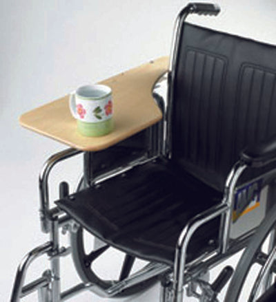 Wheelchair Tray  Half-Lap Wood Flip-Away  for Desk Arm (Wheelchair - Accessories/Parts) - Img 1