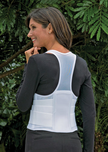 Cincher Female Back Support Small White (Back Supports & Braces) - Img 1