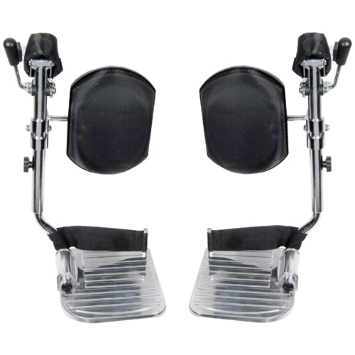 Elevating Leg Rests Only Heavy-Duty w/Calf Pads (pr) (Wheelchair - Accessories/Parts) - Img 1