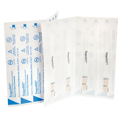 Tempa-Dot Disposable Thermometer- Sterile Bx/100 (Thermometers/Probe Covers) - Img 4