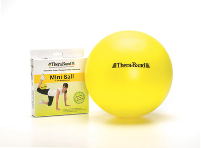 Theraband Mini Ball Yellow 9  Diameter (Exercise Balls) - Img 1