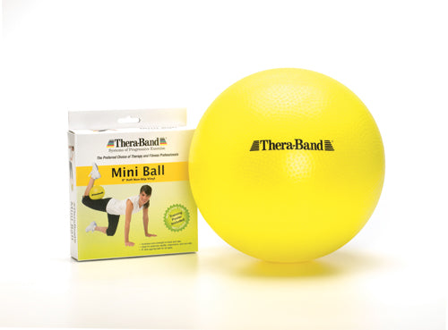 Theraband Mini Ball Yellow 9  Diameter (Exercise Balls) - Img 1