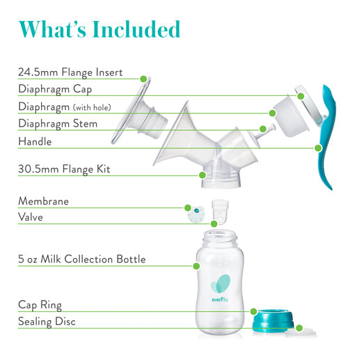EvenFlo Manual Breast Pump Advanced – Medical Supply HQ