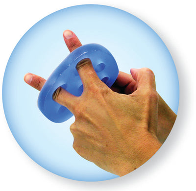 Thera-Band Hand Xtrainers Blue  Advanced (Hand/Wrist Exercise Products) - Img 1