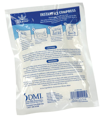 Instant Cold Packs - Each 5 x9 (Cold Therapy Packs) - Img 1