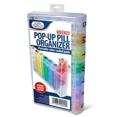 Pill Organizer Pop-Up Weekly (Pill Aids) - Img 1