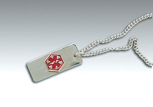 Medical Identification Jewelry-Necklace- Diabetic (Identification Jewelry) - Img 1