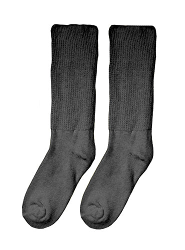 Diabetic Socks - Medium (8-10) (pair) Black (Diabetic Socks) - Img 1