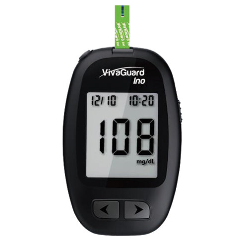 VivaGuard Ino Blood Glucose Diabetic Monitoring Meter Only (Glucometers/Accessories) - Img 1