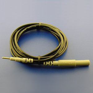 Patient Lead for Amrex units Each Black  72   Banana to Pin (Electrodes & Accessories) - Img 1