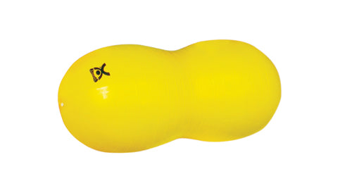 Peanut (Saddle) Roll 40cm Yellow (Exercise Balls) - Img 1