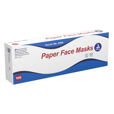 Paper Face Masks Bx/100 (Masks) - Img 1