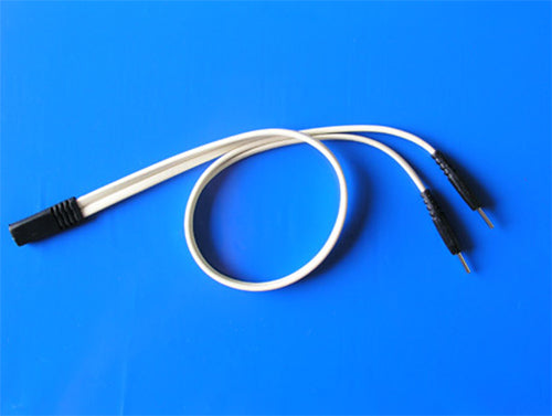 Bifurcated Lead Wire 18  Pin / Pin Black