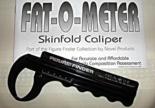 Figure Finder Fat-O-Meter Plastic Skinfold Caliper (Body Fat Measures) - Img 1