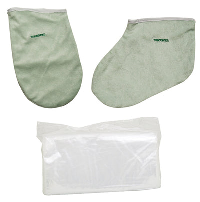 Paraffin Wax Bath Kit With Mitt  Boot &  Liners (Wax Bath Accessories) - Img 1