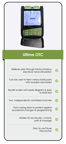 Ultima OTC TENS Device Black (Tens Units) - Img 4