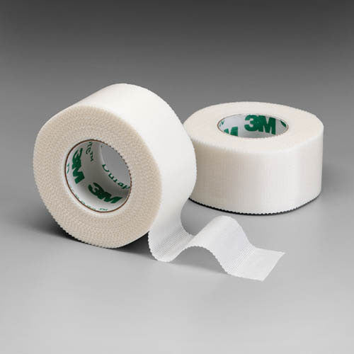 Durapore Silk Tape 1  X 10 Yards  Bx/12 (3M Medical Tapes) - Img 1