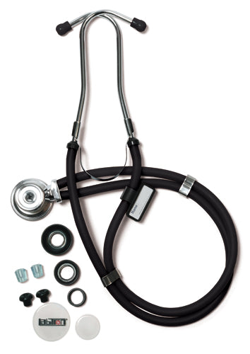 Sprague-Rappaport Black Stethoscope  22 (Sprague-Rappaport Stethoscopes) - Img 1