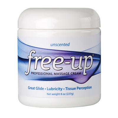 Free-Up Massage Cream 8 Oz Unscented (Massage Creams & Lotions) - Img 1
