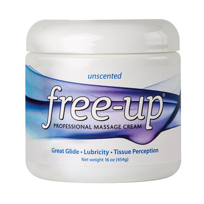 Free-Up Massage Cream 16 Oz Unscented (Massage Creams & Lotions) - Img 1