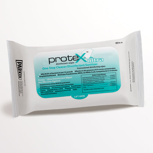 Protex Ultra Disinfectant Wipe 60ctSoftpack 6.5x6 NonAbrasive (Disinfectants - Hard Surface) - Img 1