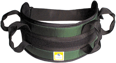 Transfer Belt Padded Medium Green w/Side Release Buckle (Gait Belts) - Img 1