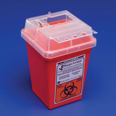 Sharps-A-Gator- Counter Unit- 2 Gallon (Sharps-A-Gator Disposal System) - Img 1