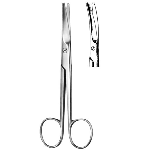 Mayo Scissors  5 1/2  Straight (Instruments - Scissors) - Img 1