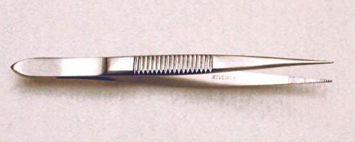 Splinter Forceps 4 1/2  Serrated (Instruments - Forceps) - Img 1