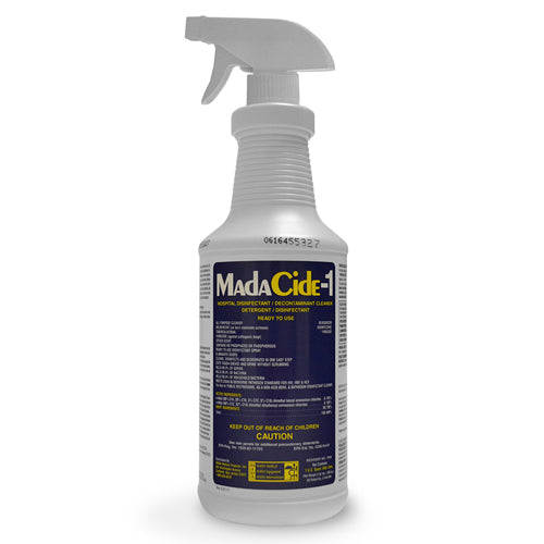 Madacide -1  32 oz. Spray Disinfectant/Cleaner (Disinfectants - Hard Surface) - Img 1
