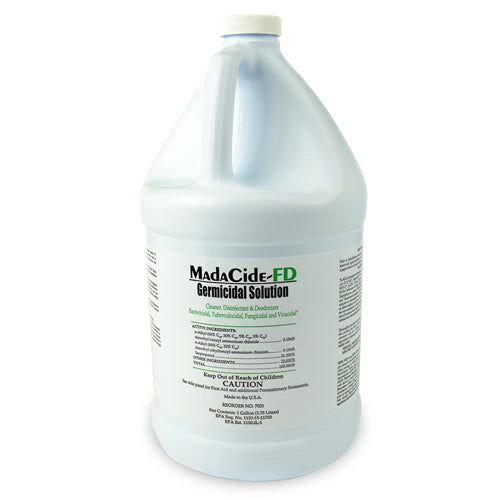 MadaCide FD Disinfectant 128oz Gallon (Disinfectants - Hard Surface) - Img 1