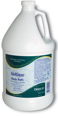 No Rinse Body Bath  Gallon (Rinse Free Soap & Shampoo) - Img 1