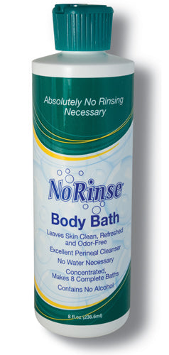 No Rinse Body Bath   8 oz. (Rinse Free Soap & Shampoo) - Img 1