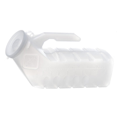 Urinal Male w/Cover Disposable Translucent (Urinals) - Img 1