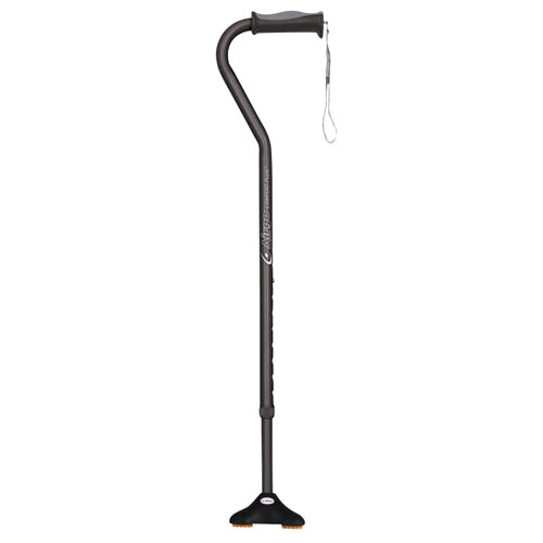 Cane w/ Miniquad Ultra Stable Tip  Black (Canes - Quad) - Img 1