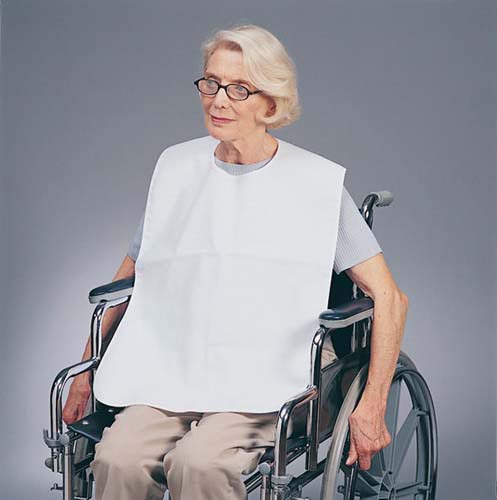 Barrier Bib Without Pocket 18 W x 30 L (Aprons & Bibs) - Img 1