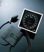 Wall Aneroid Manometer only w/8' Tubing (Aneroid Blood Pressure) - Img 1